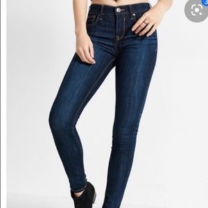 Express Mia Mid-Rise Legging Jean | 0 Short